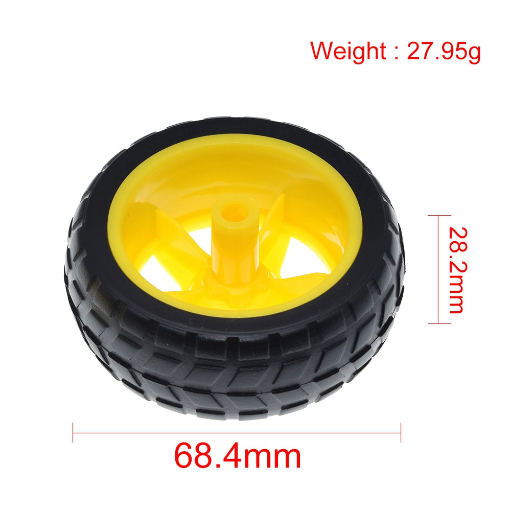 Smart Robot Car Tyres Wheels