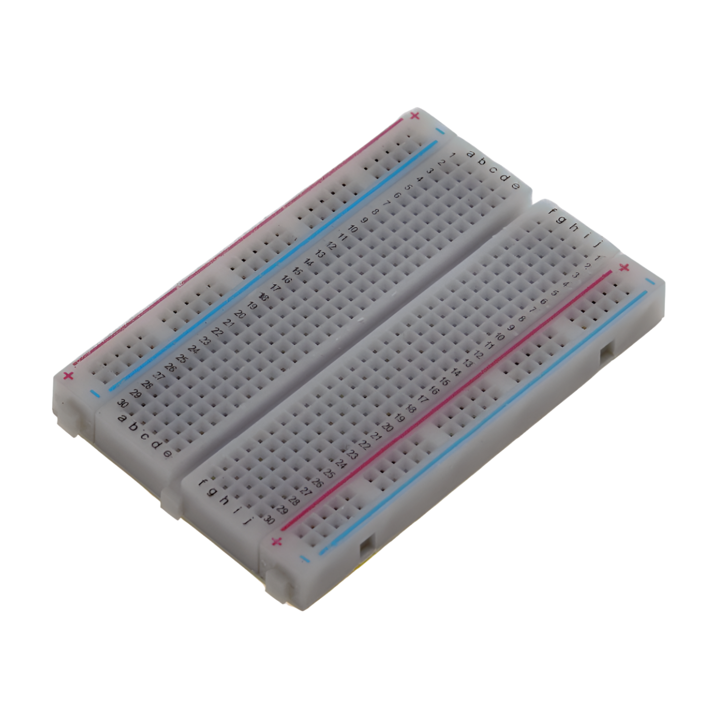 400 Tie-Points Transparent Breadboard
