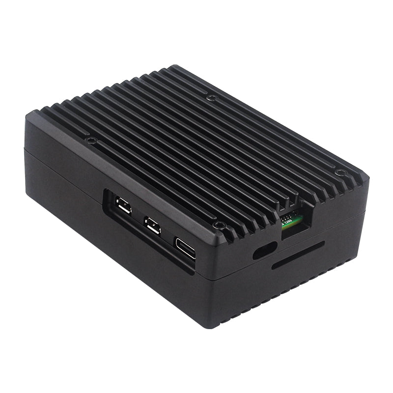 Aluminum Alloy Shell Cooling Fan Pi 5 Case