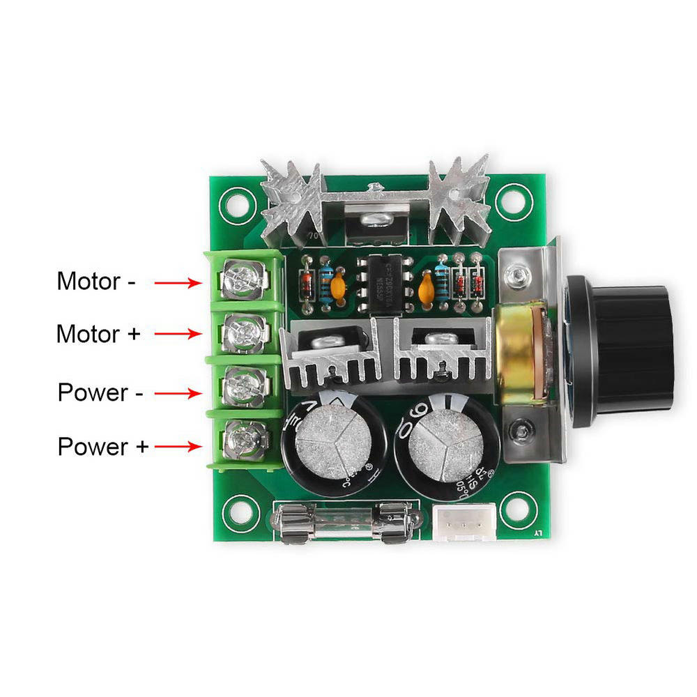 PWM DC 12/24/30/40V 10A Motor Speed Control