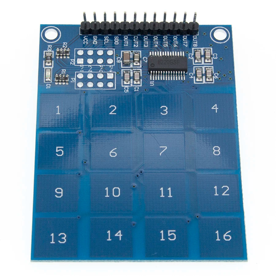 TTP229 16 Channel Capacitive Touch Module