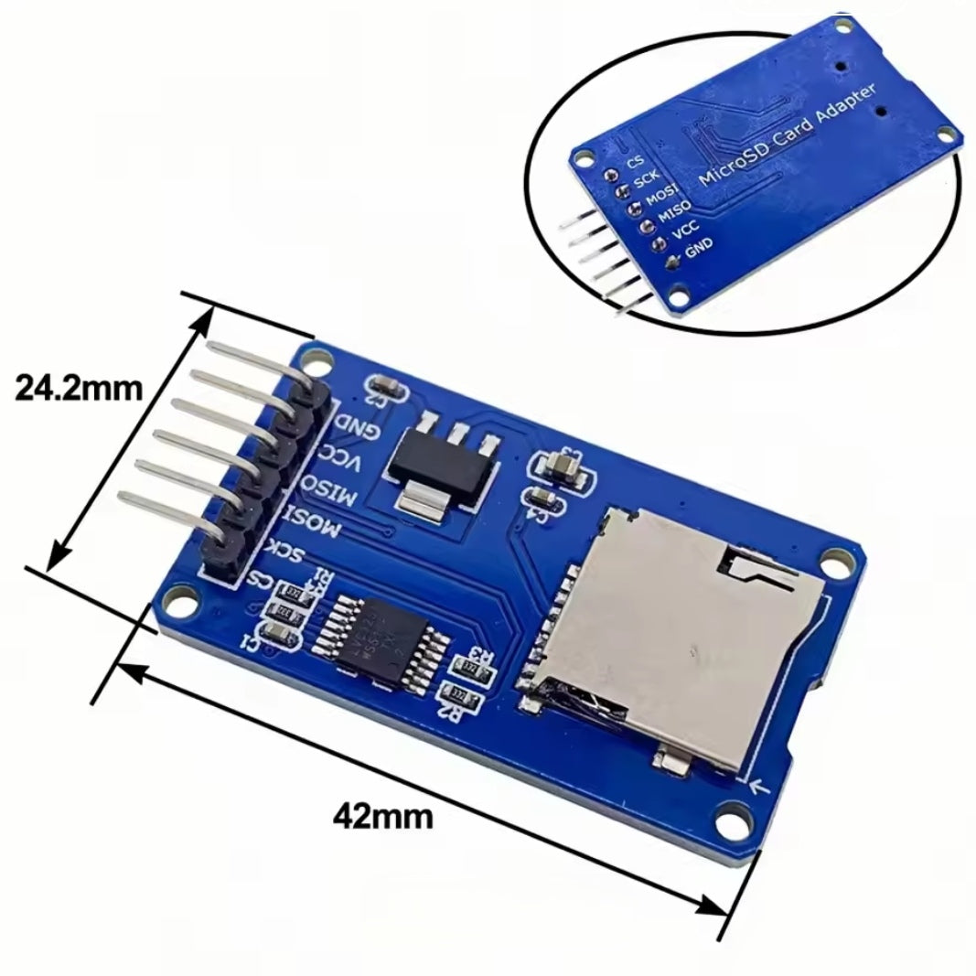 SD Card Memory TF SPI Module