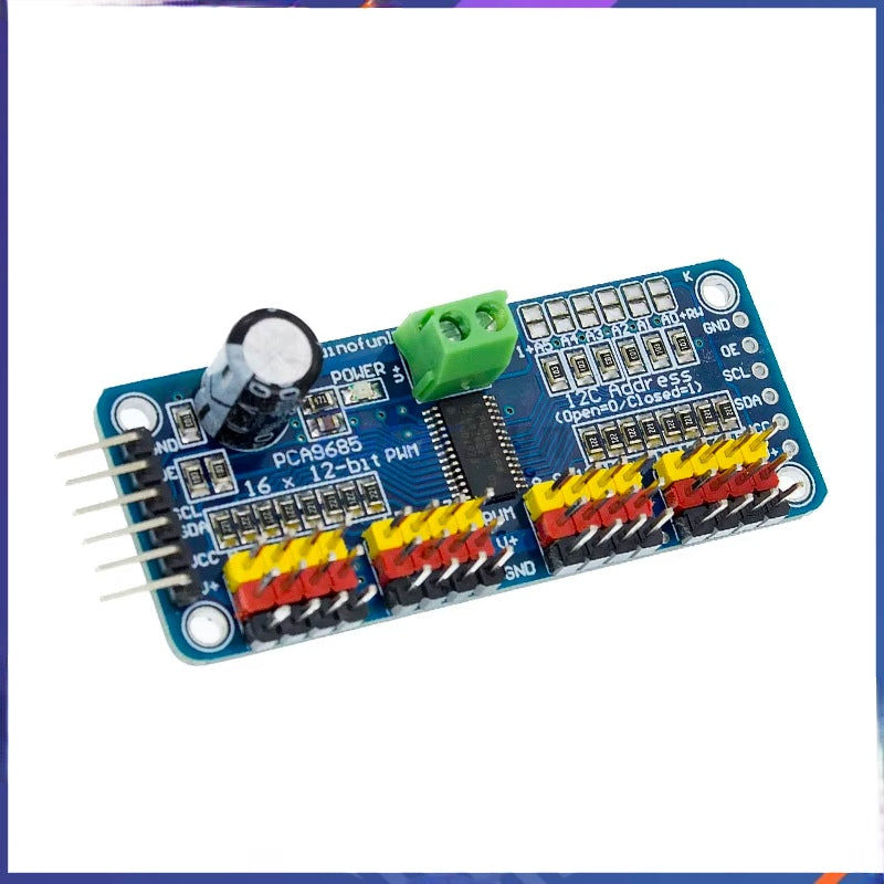 PCA9685 16 Channel PWM Servo Driver