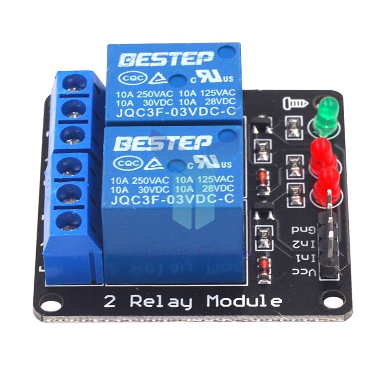 5V 2 CH Low Level Trigger Relay
