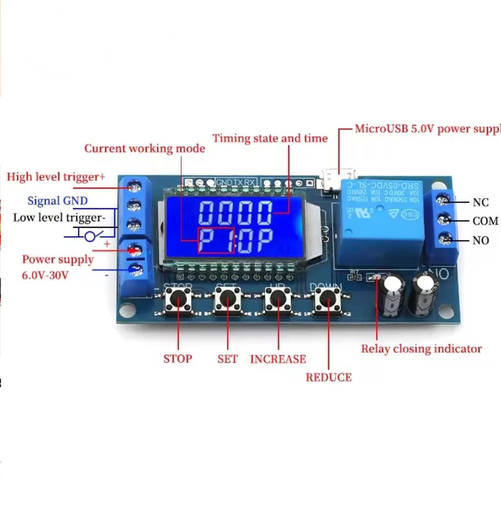 1 Channel Delay Relay Module