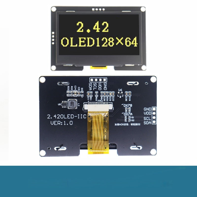 OLED 2.42 Inch I2C Screen