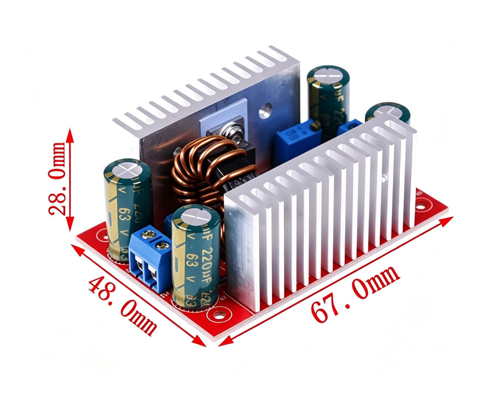 400W 15A Boost Adjust Voltage Module
