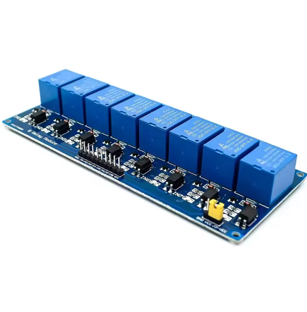 5V 8 CH Optocoupler Low Level Relay