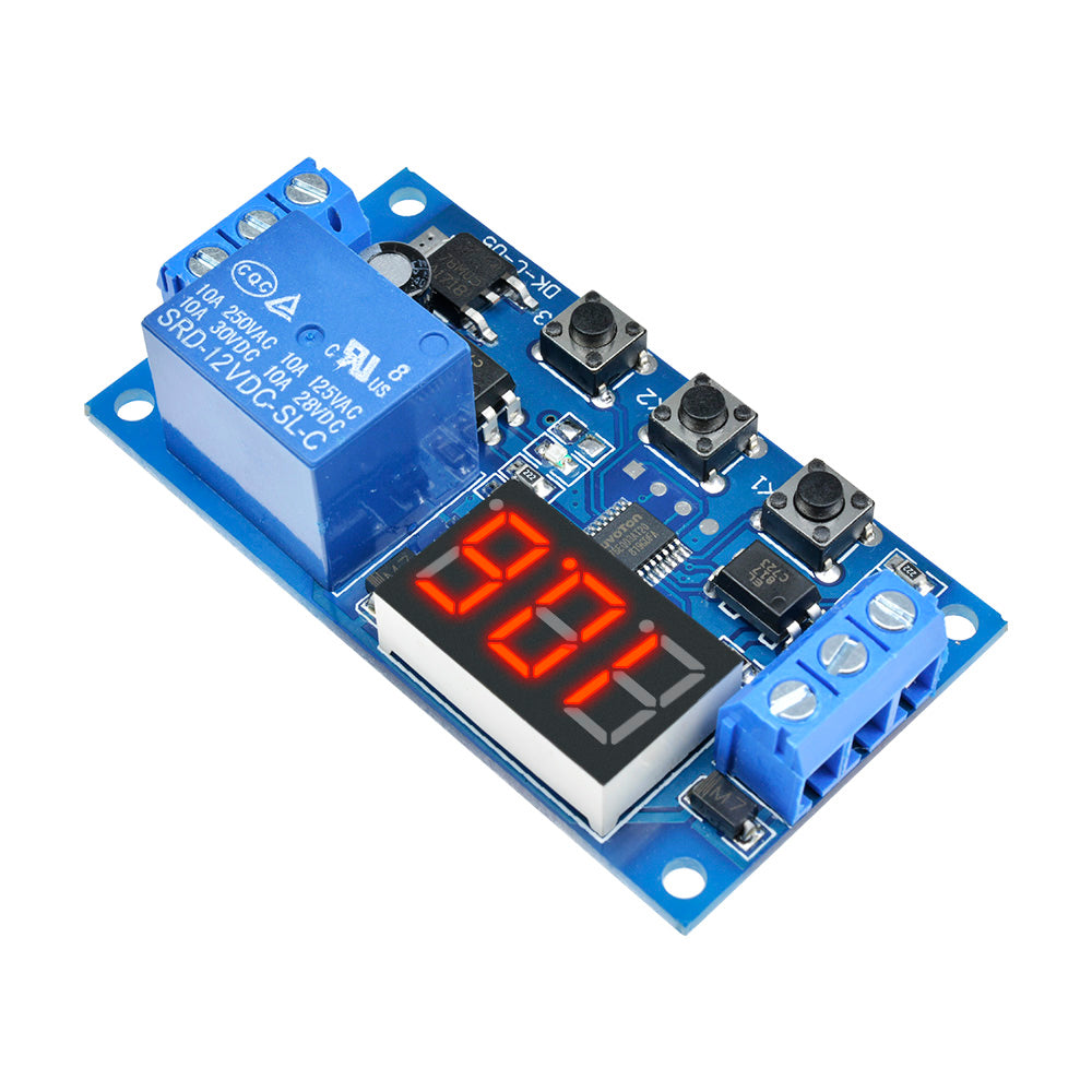 12V Digital Display/Time Delay Relay