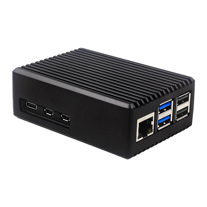 Aluminum Alloy Shell Cooling Fan Pi 5 Case