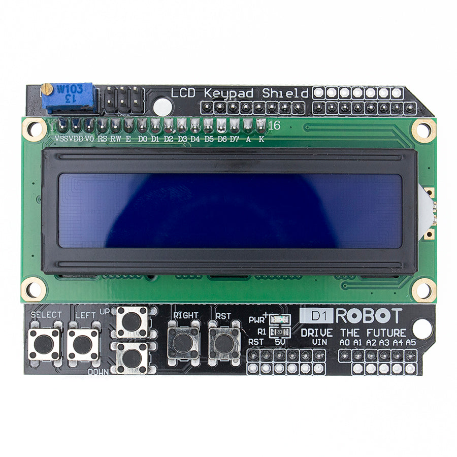 LCD1602 Keypad Shield